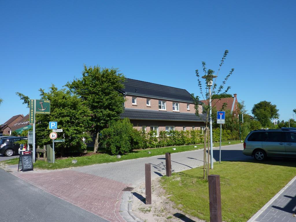 Hotel Garni Goldener Anker Greetsiel Exteriör bild